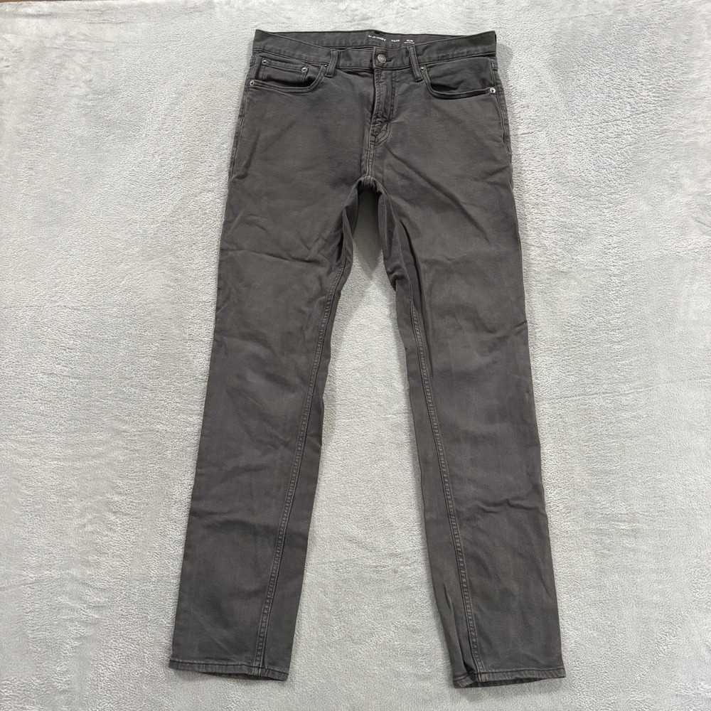 Old Navy Built in Flex Jeans Men's 34x32* Slim Tapered Normcore Charcoal Gray